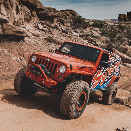 JK 6.0 Inch Lift Stage 4 Suspension System 07-18 Wrangler JKU 4 DR - View 2 | Dirty Garage