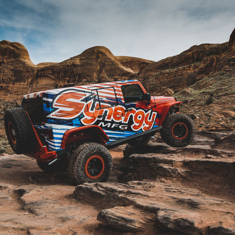 JK 6.0 Inch Lift Stage 4 Suspension System 07-18 Wrangler JKU 4 DR - View 3 | Dirty Garage