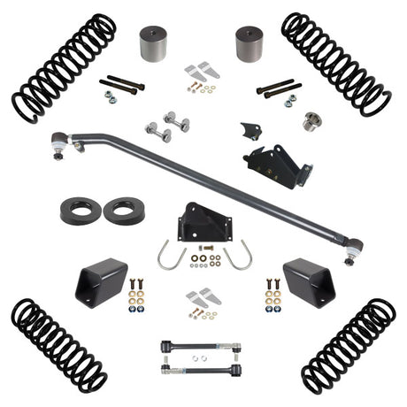 JK 3.0 Inch Lift Stage 1.5 Suspension System 07-18 Wrangler JKU 4 DR | Dirty Garage