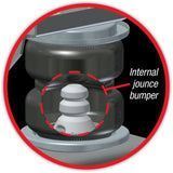 Universal Replacement Air Spring Loadlifter 5000 Ultimate Bellows Type w Internal Jounce Bumper - View 5 | Dirty Garage