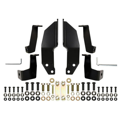 2015-2020 F-150 (Excl. w/ Sensors) HDX Modular Black Grille Guard - View 2 | Dirty Garage