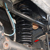 JK Rear Lift Springs 2 DR 2.0 Inch 4 DR 1.0 Inch 07-18 Wrangler JK/JKU - View 2 | Dirty Garage
