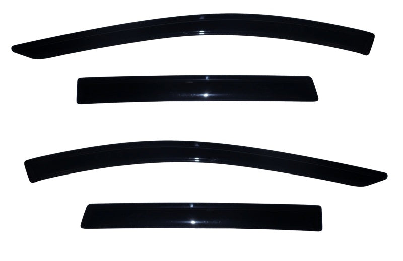 2013-2018 Escape Outside Mount Window Deflectors Smoke 4-Piece - View 4 | Dirty Garage