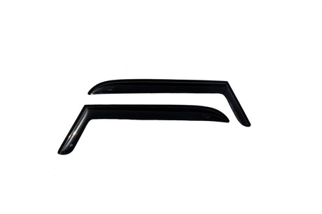 1997-2006 Wrangler Ventvisor Outside Mount Window Deflectors Smoke - View 2 | Dirty Garage
