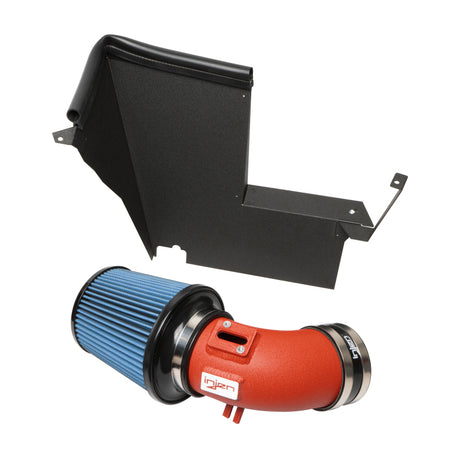 2020-2025 BMW M340i SP Short Ram Air Intake System Wrinkle Red Finish - View 5 | Dirty Garage