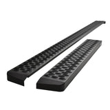 Universal Black 46" & 97" Grate Steps Running Boards | Dirty Garage