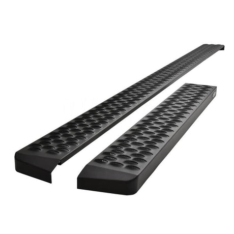 Universal Black 46" & 97" Grate Steps Running Boards | Dirty Garage