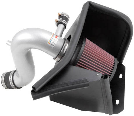 Universal 69 Series Typhoon Performance 13 Chrysler/Dodge 200/Avenger 2.4L Silver Cold Air Intake Kit - View 2 | Dirty Garage