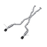 2018-2023 Durango SRT 6.4L Armor Pro T304 SS 3" Cat Back Exhaust Dual Rear Exit with CF Tips | Dirty Garage