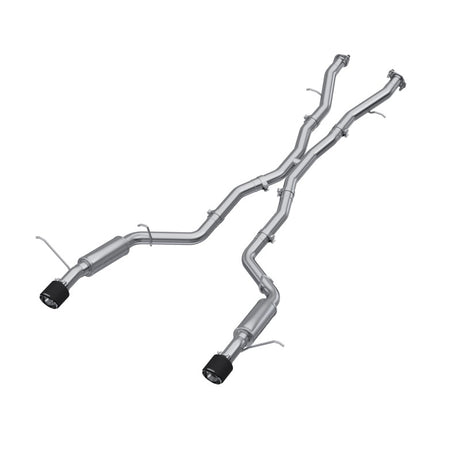 2018-2023 Durango SRT 6.4L Armor Pro T304 SS 3" Cat Back Exhaust Dual Rear Exit with CF Tips | Dirty Garage