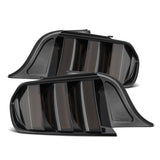 2015-2023 Mustang Nova-Series Prismatic LED Tail Lights Alpha Black | Dirty Garage