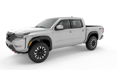 2022 Frontier Crew Cab Ventvisor In-Channel Window Deflectors 4-Piece Smoke - View 5 | Dirty Garage