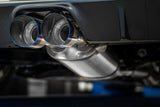 2023 Corolla 1.6L T304 SS 3" Cat Back Dual Center Rear Burnt End Tips - View 3 | Dirty Garage