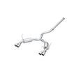 2022- Subaru WRX 3" Cat Back Dual Split Rear Quad Tips Street Profile Exhaust | Dirty Garage