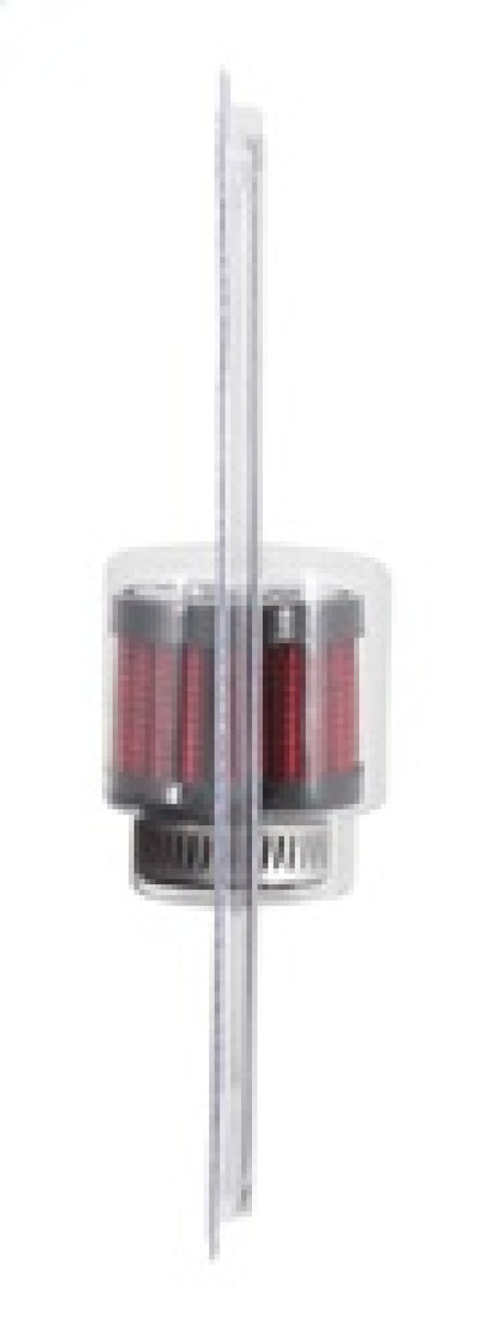 Universal 0.75 inch ID 1.375 inch OD 1.125 inch H Clamp On Crankcase Vent Filter - View 14 | Dirty Garage