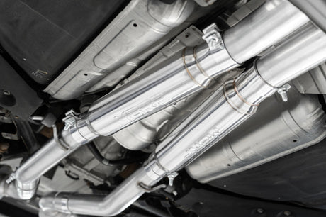 2016-2022 Infiniti Q50 3.0L 3" Cat-Back Dual Split Rear Street Version T304 - View 3 | Dirty Garage