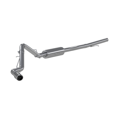 2019-2024 GM 1500 3" Cat Back Single Side Exit Aluminized Exhaust - View 3 | Dirty Garage