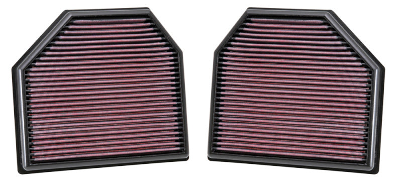 Replacement Air Filter for 2011-2014 M5/M6 4.4L V8/2015 M4/M3 3.0L I6 (2 per box) - View 3 | Dirty Garage