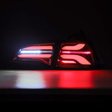 2017-2022 Model 3 Pro-Series LED Tail Lights Jet Black Sequential Signal - View 4 | Dirty Garage