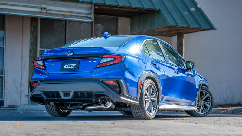 Borla 22-24 Subaru WRX ATAK Cat Back Exhaust - View 3 | Dirty Garage