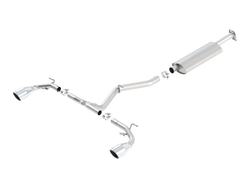 Borla 13-15 Scion FR-S 2.0L 4cyl 6spd / 13 Subaru BRZ 2.0L 4cyl 6spd SS Catback Exhaust - View 3 | Dirty Garage