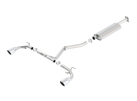 Borla 13-15 Scion FR-S 2.0L 4cyl 6spd / 13 Subaru BRZ 2.0L 4cyl 6spd SS Catback Exhaust - View 3 | Dirty Garage