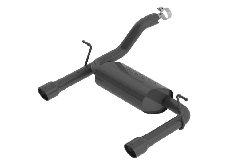Borla 2018 Jeep Wrangler JL/JLU 3.6L 2DR/4DR Touring SS Axle Back Black Coated Exhaust w/3.5in Tips | Dirty Garage