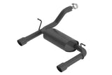 Borla 2018 Jeep Wrangler JL/JLU 3.6L 2DR/4DR Touring SS Axle Back Black Coated Exhaust w/3.5in Tips | Dirty Garage