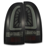 2005-2015 Tacoma Pro-Series LED Tail Lights Jet Black - View 5 | Dirty Garage