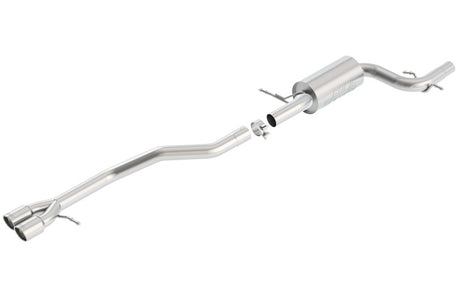 Borla 12 Volkswagen Jetta GLI Sedan 2.0L 4cyl SS Catback Exhaust - View 2 | Dirty Garage