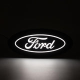 2017-2020 Super Duty Front Luminix Ford LED Emblem - w/o Camera CutOut - View 3 | Dirty Garage