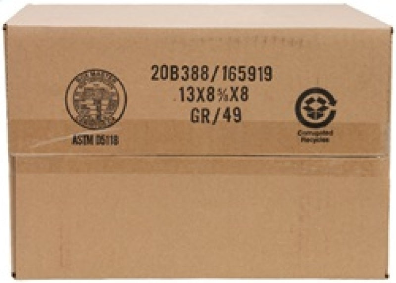 Universal Air Filter Round Tapered 7.375in Base OD/6.625in Top OD/7.875in Height - View 10 | Dirty Garage