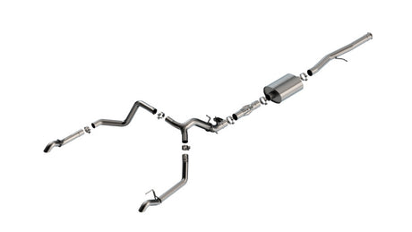 Borla 2024 Chevrolet/GMC 1500 ZR2 & AT4X 6.2L V8 4WD 4DR ATAK Catback Exhaust w/ Turndown Tips | Dirty Garage