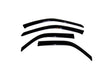 2015-2018 Edge Ventvisor Outside Mount Window Deflectors Smoke 4-Piece | Dirty Garage