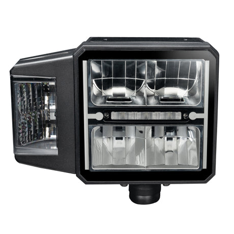 Universal Multifunction LED Plow Headlight with Heated Lens 5700K | Dirty Garage