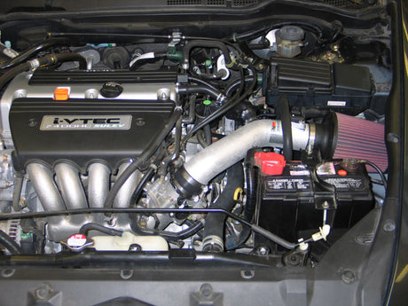 2005-2007 Accord L4-2.4L Silver Typhoon Short Ram Intake - View 4 | Dirty Garage