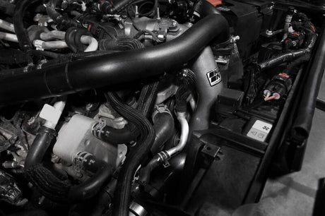 2023 Bronco Raptor 3.0L V6 Aluminum Charge Pipe Kit - Gunmetal Gray - View 3 | Dirty Garage