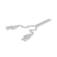 2018-2019 Mustang GT 5.0 3" Cat Back Quad Tip Race Version T304 | Dirty Garage