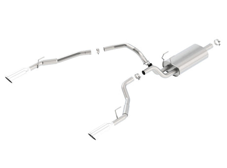 Borla Cat-Back Touring 09-15 Ram 1500 5.7L EC SB Truck Single Spilt Rear Exit Through Bumper - View 6 | Dirty Garage