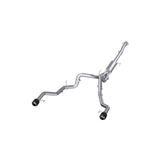 2022-2023 F-150 5" Carbon Fiber Tip Dual Rear Exit 3" Cat Back Exhaust | Dirty Garage