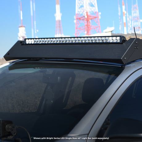 Go Rhino 22-23 Toyota Tundra CrewMax Ceros Low Profile Roof Rack - Tex. Blk - View 10 | Dirty Garage