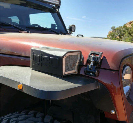 2007-2018 Wrangler 3.6L Ram Air Scoop for Evolution Intake - View 2 | Dirty Garage