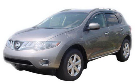 2009-2014 Murano Ventvisor Outside Mount Window Deflectors Smoke 4-Piece - View 4 | Dirty Garage