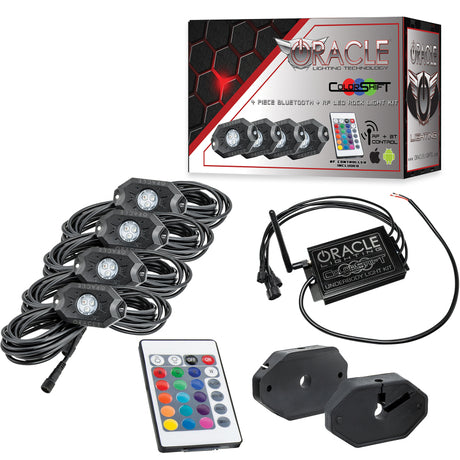 Universal Bluetooth RF Underbody Rock Light Kit 4 PCS ColorSHIFT | Dirty Garage