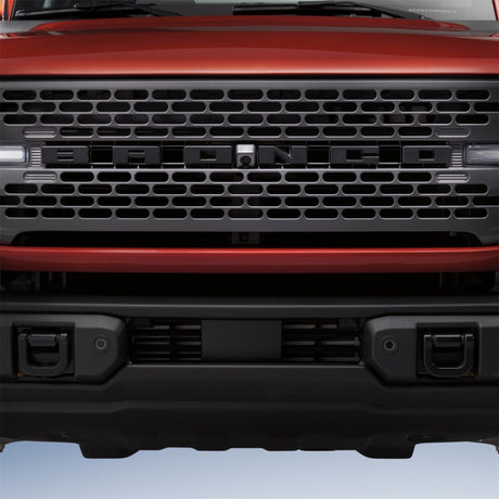 2021+ Bronco Grille Lettering Overlay Kit - Black - View 4 | Dirty Garage