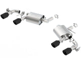 Borla 2016 Chevy Camaro V8 SS AT/MT ATAK Rear Section Exhaust w/ Dual Mode Valves Ceramic Black | Dirty Garage