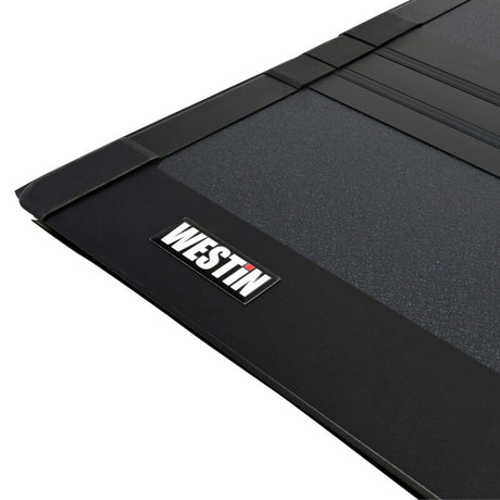 Westin 24-26 Toyota Tacoma 2WD/4WD 5ft. Bed Hard Tri-Fold Tonneau Cover - Black - View 15 | Dirty Garage