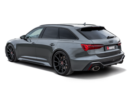 2023 Audi RS6 Avant Evolution Line Cat Back Titanium - View 2 | Dirty Garage