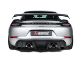 2020+ Porsche Cayman GT4 Slip-On Race Line Titanium - View 2 | Dirty Garage