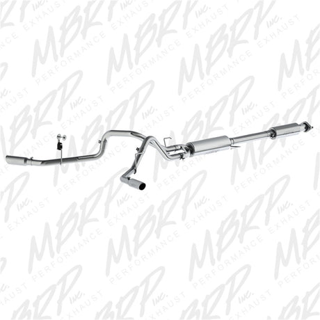 2015 F-150 3" Cat Back Dual Split Side Exit T409 Exhaust System - View 3 | Dirty Garage